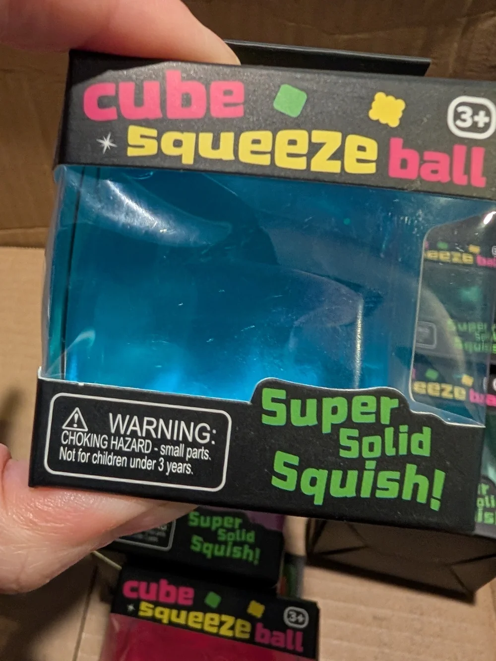 Pick 1 cube squeeze  Squish Stress Toy